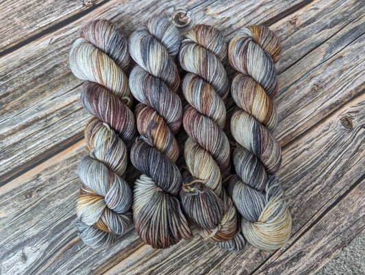 OOAK Wizard Inn & Brewery Hand Dyed Yarn Colorway Worsted Weight